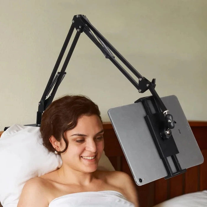 Hidden Bedside Phone Tablet Holder Retractable