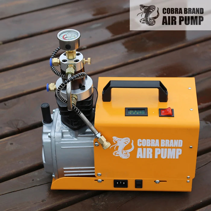 4500Psi 300Bar 30MPA 220V 110V PCP Air Compressor Electric High Pressure Pump for Pneumatic PCP Rifle Airgun Scuba Inflator