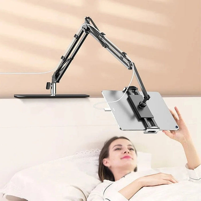 Hidden Bedside Phone Tablet Holder Retractable