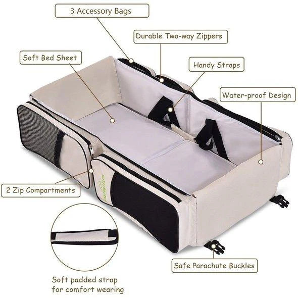 3 in 1 Baby Travel Bag