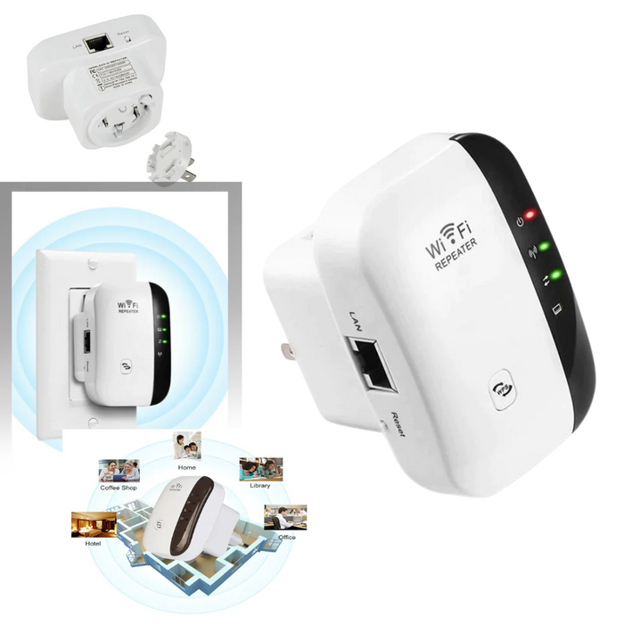 Remote WiFi Amplifier And Signal Booster