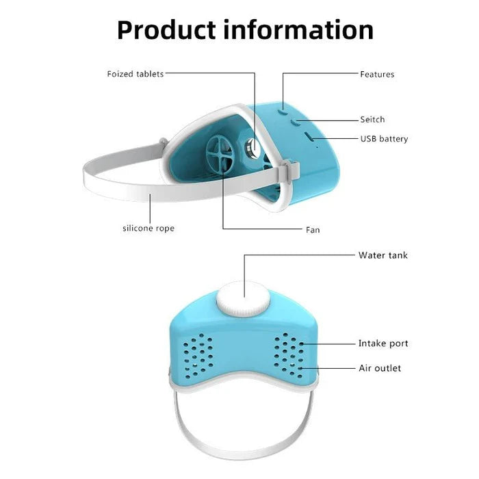 Electric Atomized Micro-CPap - Portable Electric Anti Snoring Devices Smart Mask Anti Snoring Device