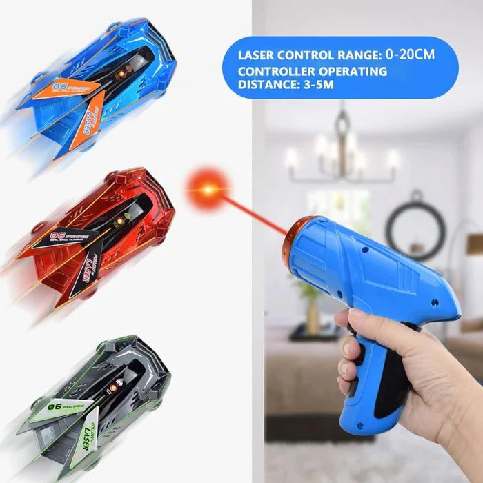 Gravity-Defying Laser RC Car