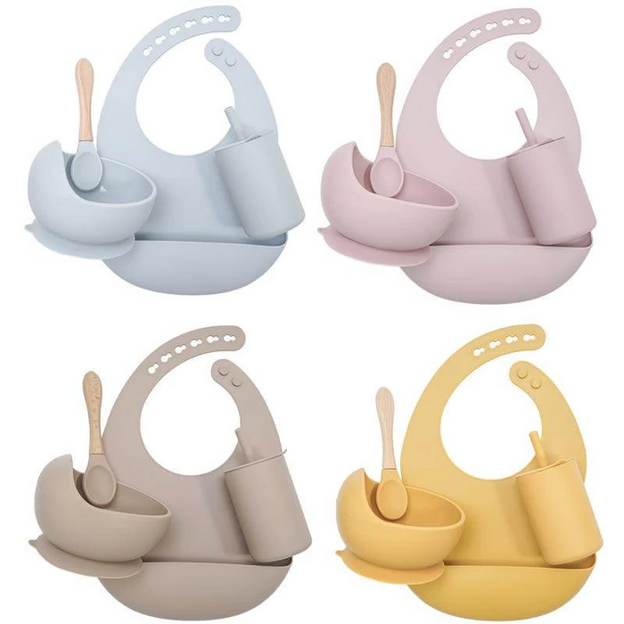 Baby Silicone Feeding Set