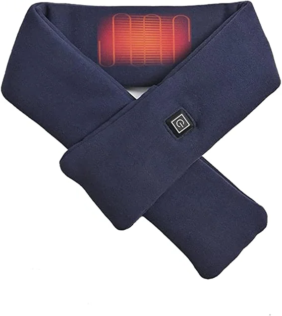 Smart Self Heating Usb Rechargeable Heated Neck Warming Scarf