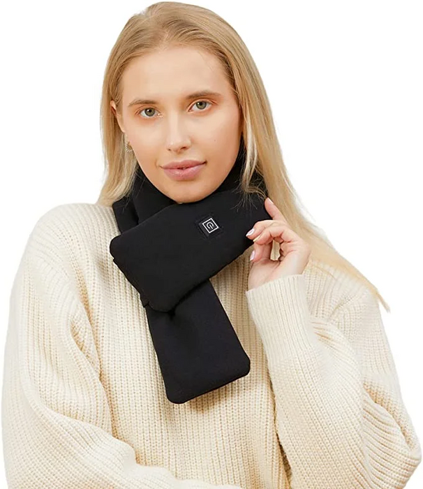 Smart Self Heating Usb Rechargeable Heated Neck Warming Scarf