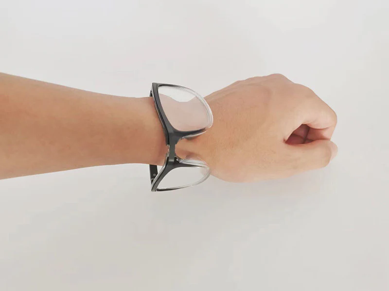 Wrist Reading Glasses Watch Folding Lightning Wrist Reading Glasses