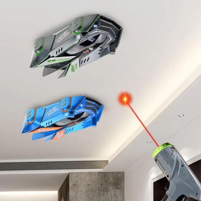 Gravity-Defying Laser RC Car