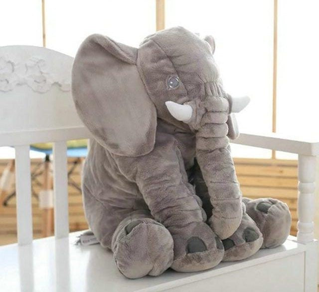 Adorable Elephant Pillow Plush Toy Doll