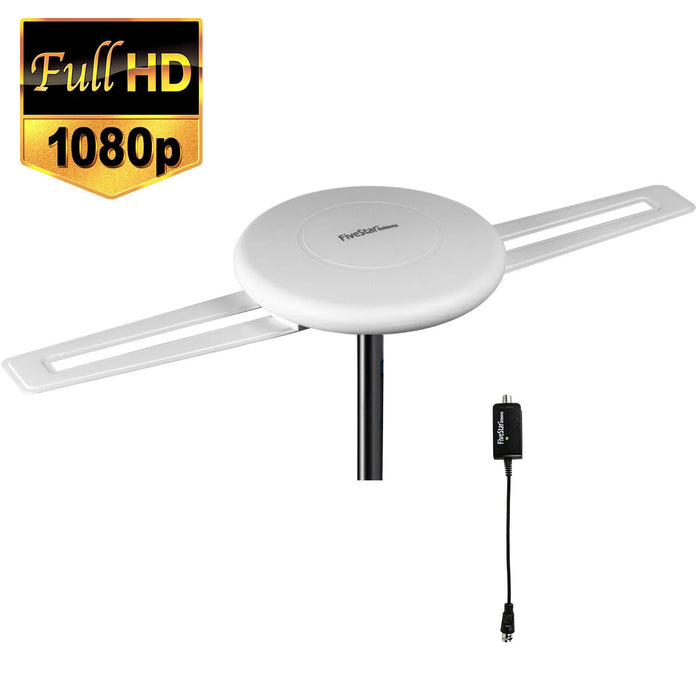 360 Degree Omni Directional Outdoor Long Range Digital Amplified HDTV Antenna