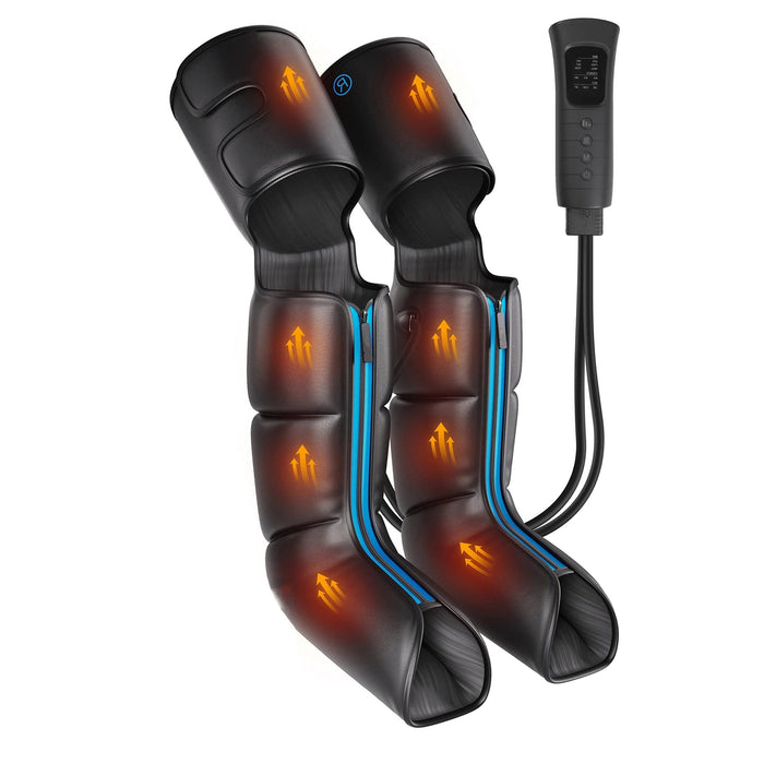 3-in-1 Full Leg Massager with Infrared Heat and Compression Therapy For Pain Relief